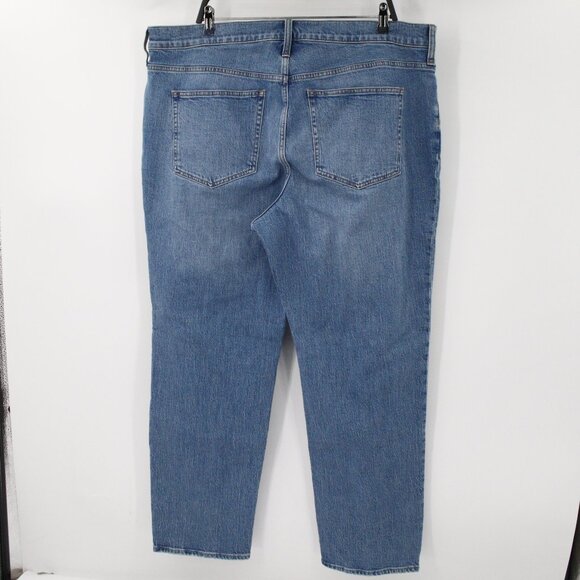 NWT J Crew jeans womens 35 42x29 Mid Rise 90's Classic Straight Fit blue stretch - Picture 3 of 13